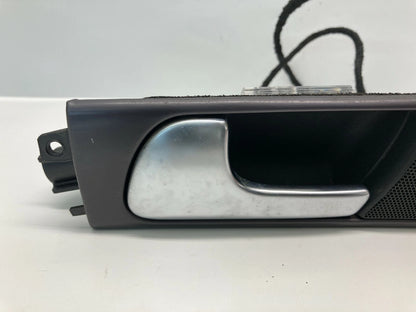 2002-2004 AUDI A6 REAR LEFT SIDE INTERIOR DOOR HANDLE W TWEETER SPEAKER OEM