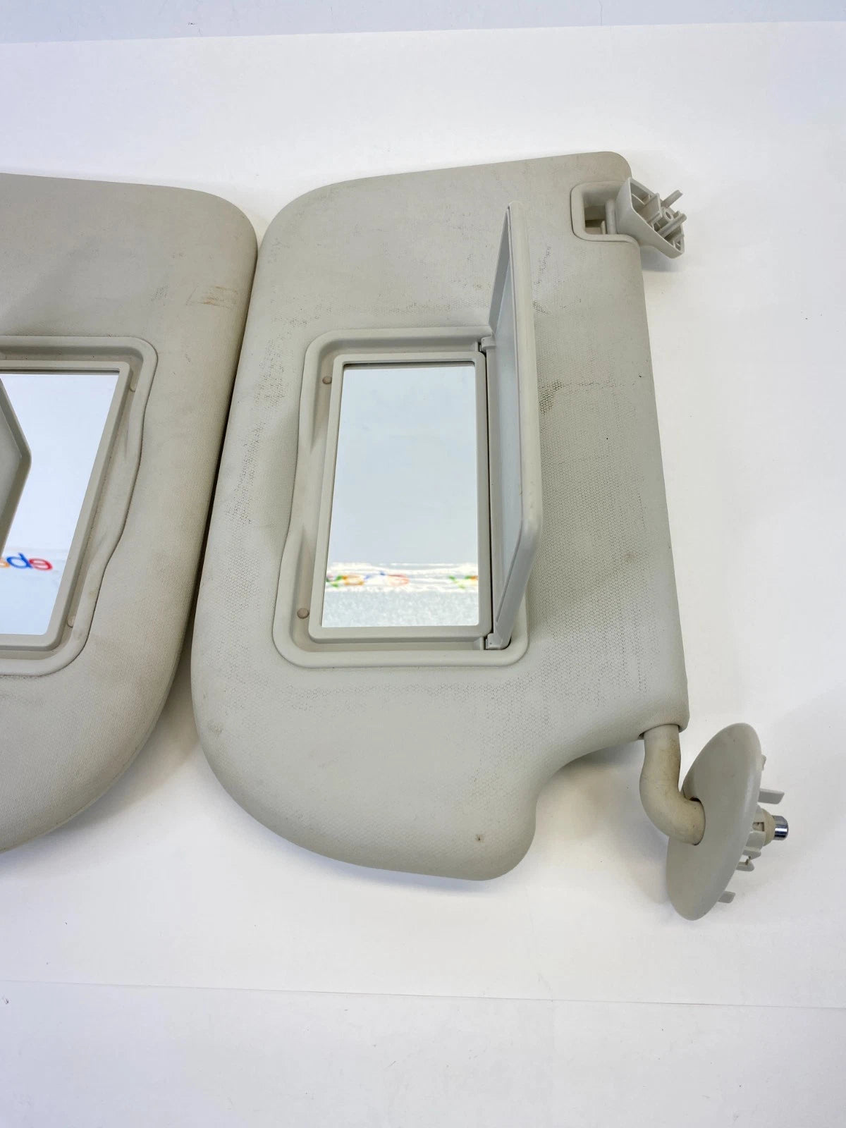 2013-2019 FORD ESCAPE SUN VISOR SET PAIR LEFT RIGHT LIGHTED MIRROR OEM