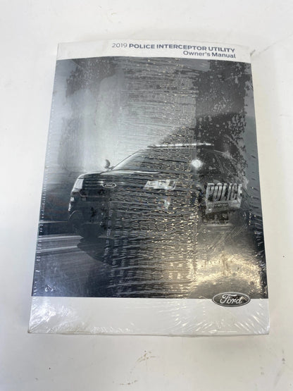 2019 19 FORD EXPLORER INTERCEPTOR UTILITY OWNERS MANUAL WARRANTY GUIDE BOOK OEM