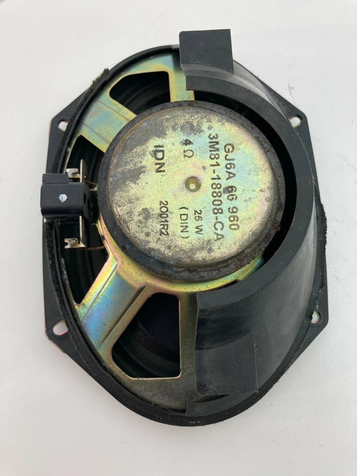 03-08 MAZDA 6 REAR RIGHT SIDE DOOR SPEAKER AUDIO SOUND SYSTEM GJ6A 66 960