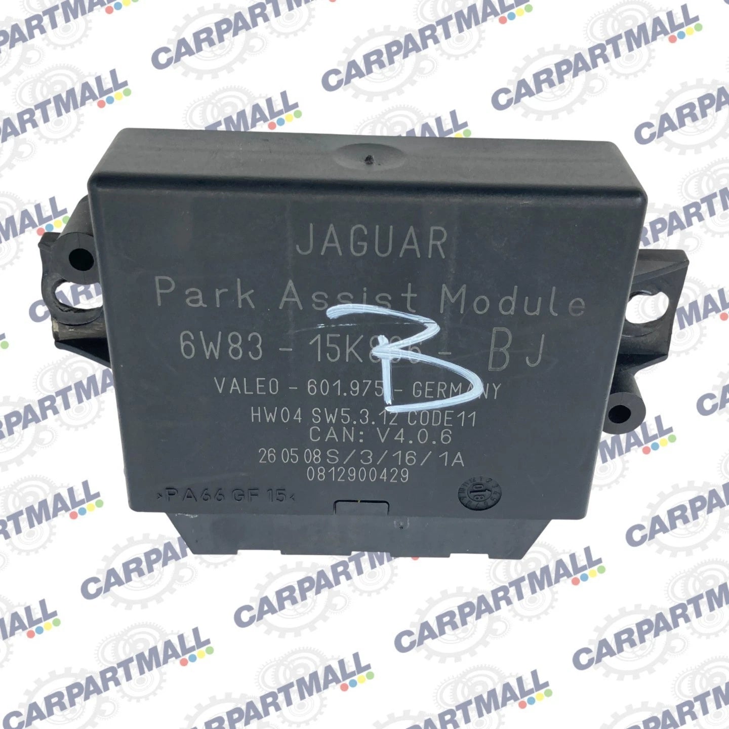 2009-2015 Jaguar XF Parking Distance Control Module Unit PDC 6W83-15K866-BJ