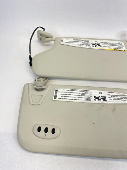 2009 2010 DODGE JOURNEY INTERIOR SUN VISOR SHIELD REAR VIEW PAIR SET LH & RH OEM