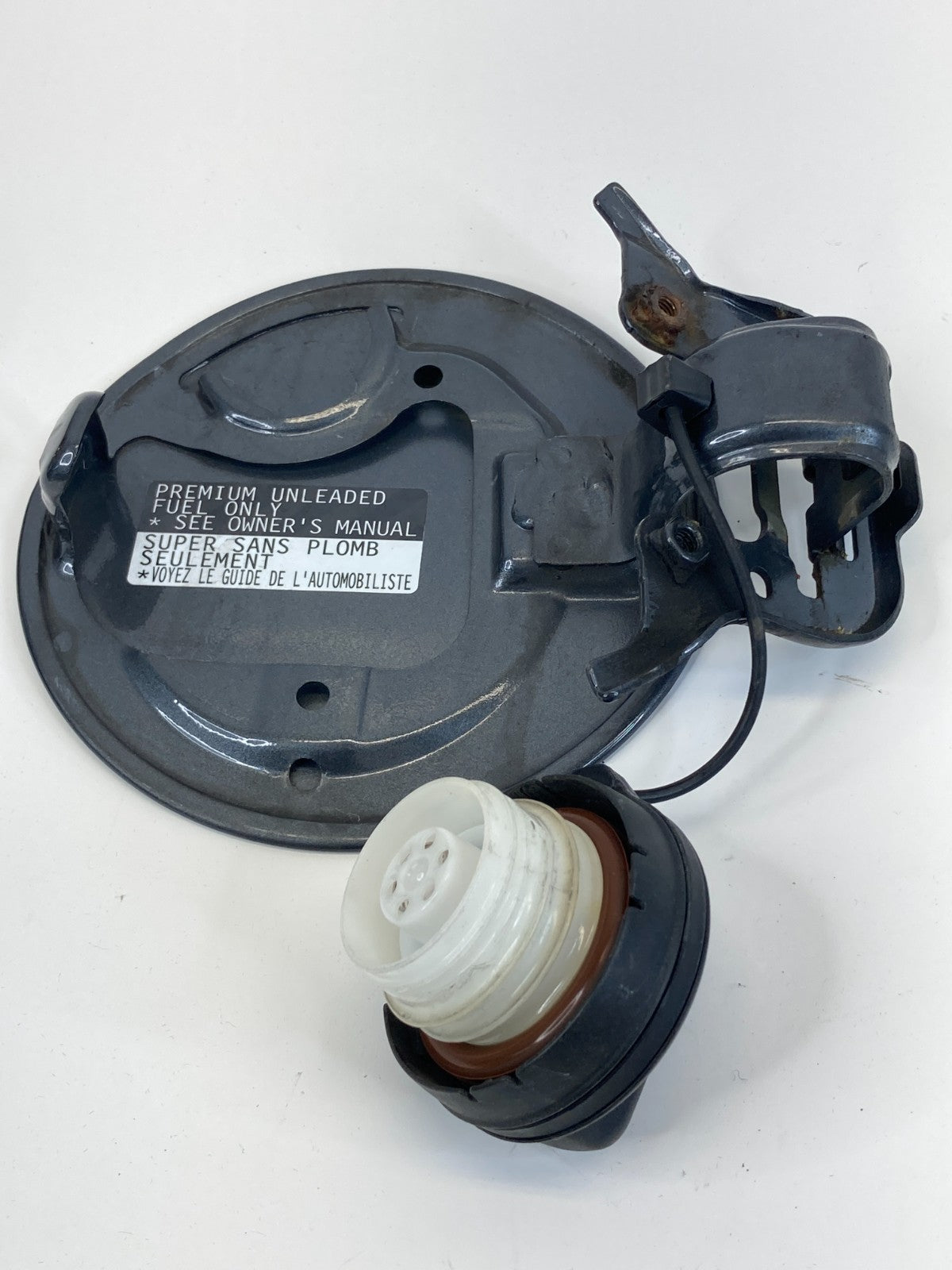 2007 08 09 10 11 2012 Acura RDX Fuel Filler Gas Door Lid Cover W/ Tank Cap OEM