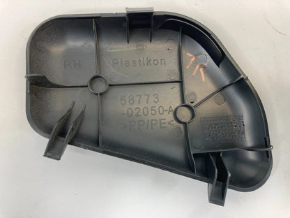 03-08 TOYOTA COROLLA TRUNK RIGHT SIDE LID INTERIOR COVER LUGGAGE 58773-02050-A