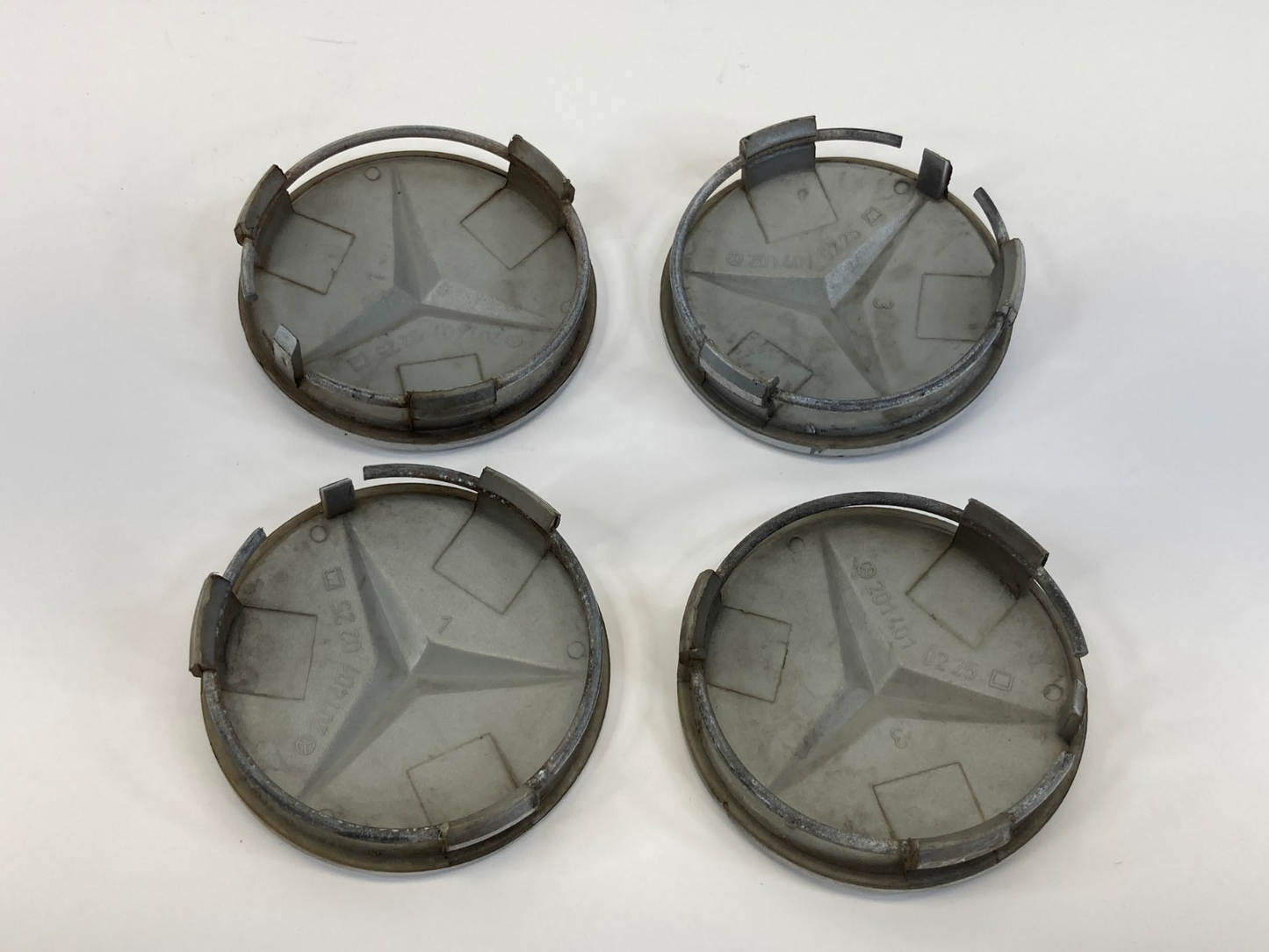 1998-2002 Mercedes-Benz E430 Rim Wheel Center Caps Hubcaps Set of 4 OEM