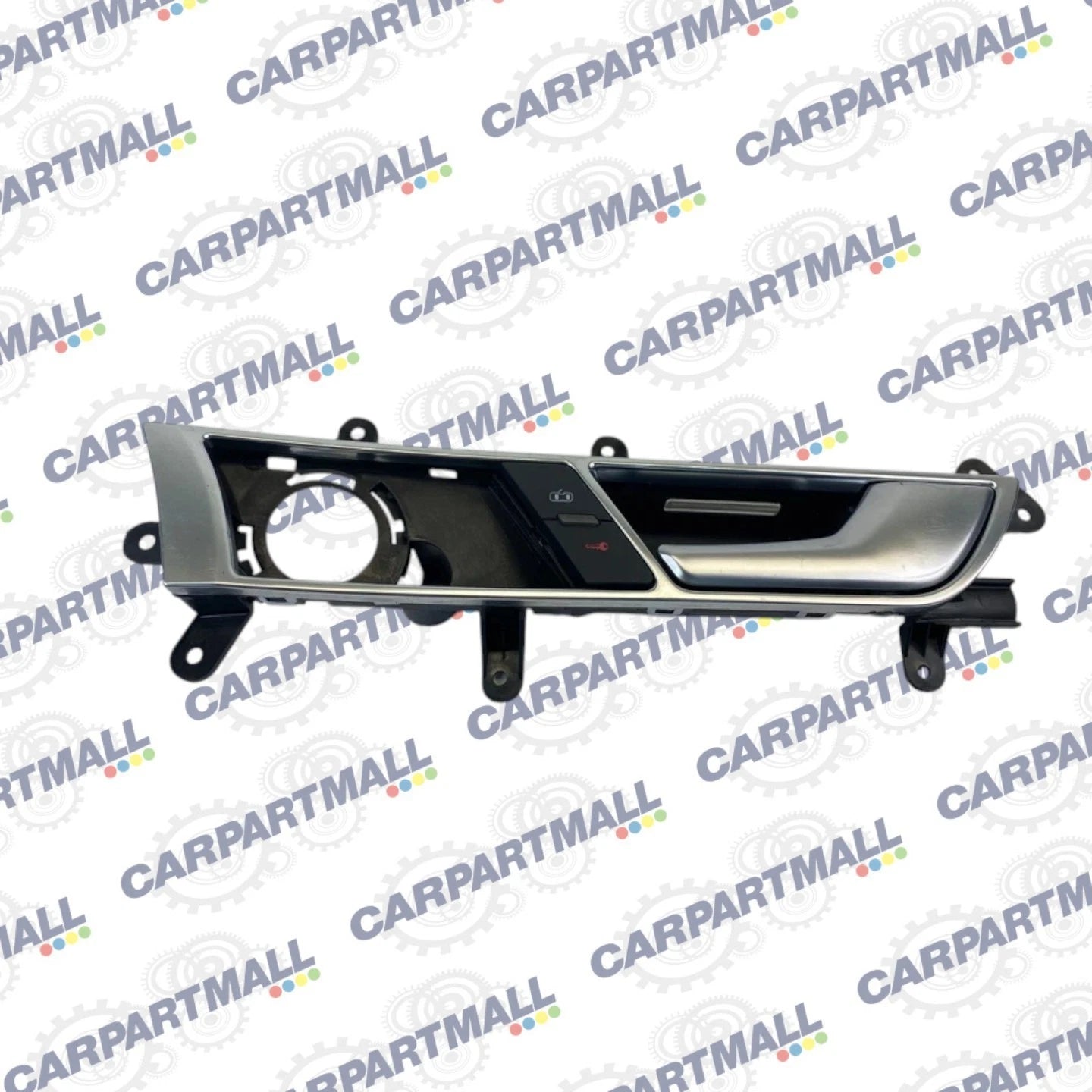 2005-2011 AUDI A6 QUATTRO FRONT RIGHT SIDE INTERIOR DOOR HANDLE W/ LOCK SWITCH