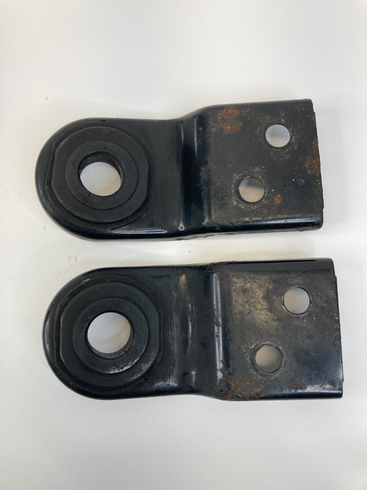 1997-2003 Mitsubishi Montero Sport Radiator Bracket Support Pair Set OEM