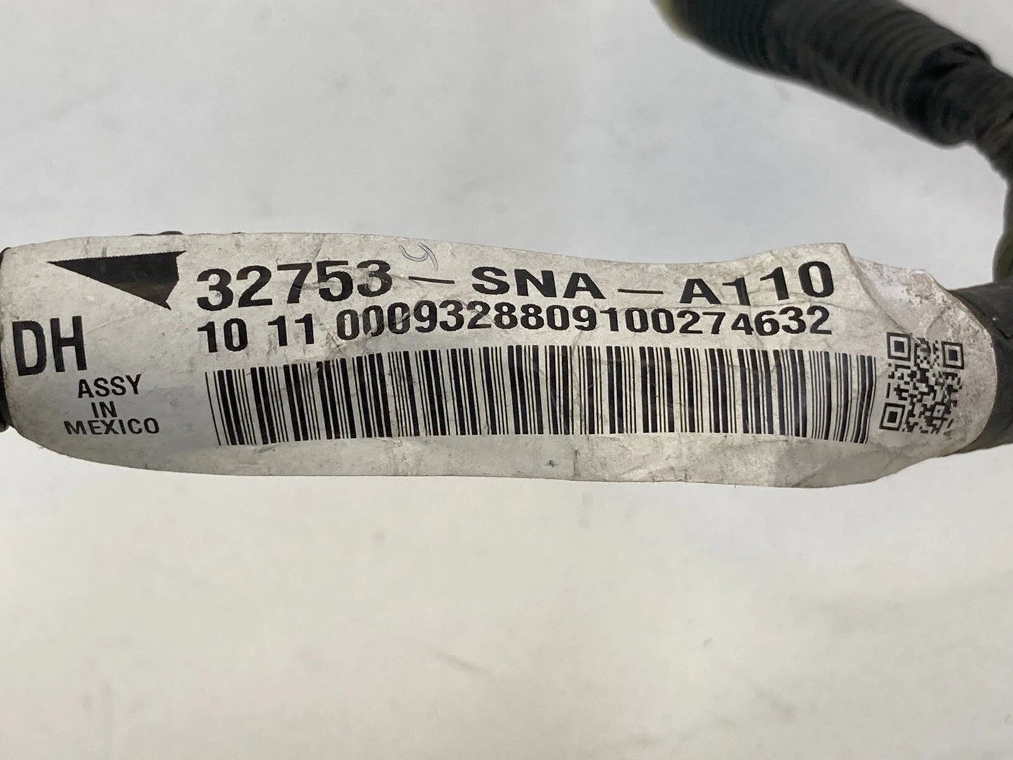 2006-2011 HONDA CIVIC SEDAN REAR RIGHT SIDE DOOR HARNESS WIRE WIRING 32753-SNA