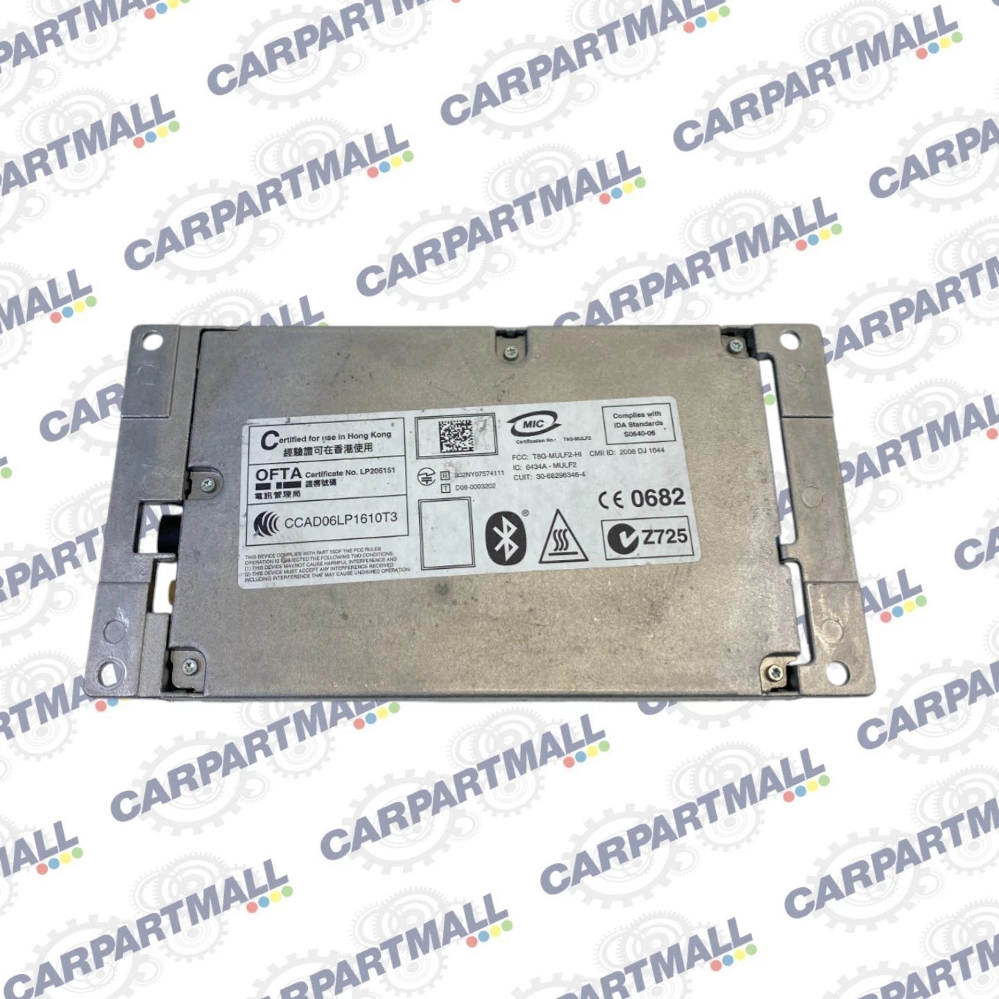 2007-2008 BMW 328XI BLUETOOTH TELEMATICS INTERFACE MODULE UNIT OEM T8G-MULF2-HI