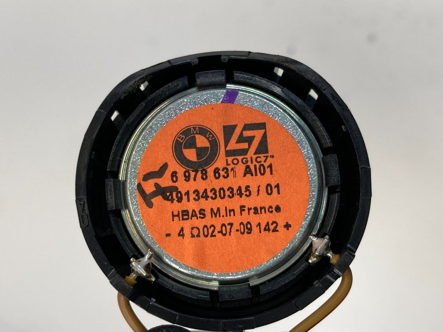 2009 2010 BMW 535i xD Front Left Driver Door Tweeter Speaker Audio 6978631 OEM