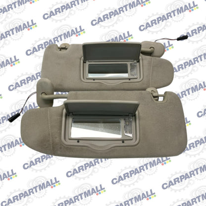 2006-2009 Milan Fusion Left & Right Sunvisor Sun Visor Pair Set Driver Passenger