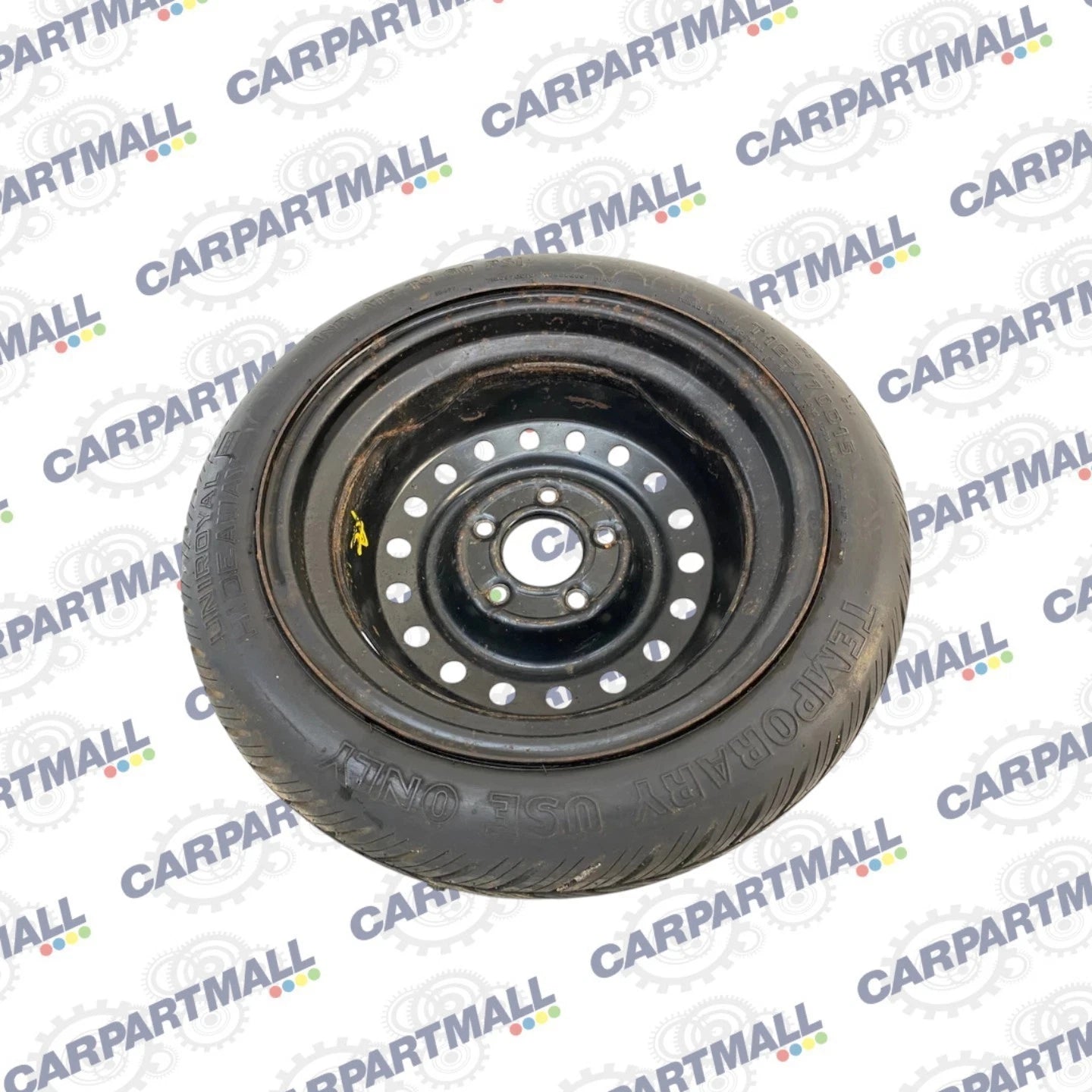 1986-1991 CADILLAC SEVILLE EMERGENCY SPARE TIRE RIM COMPACT DONUT T125/70D15