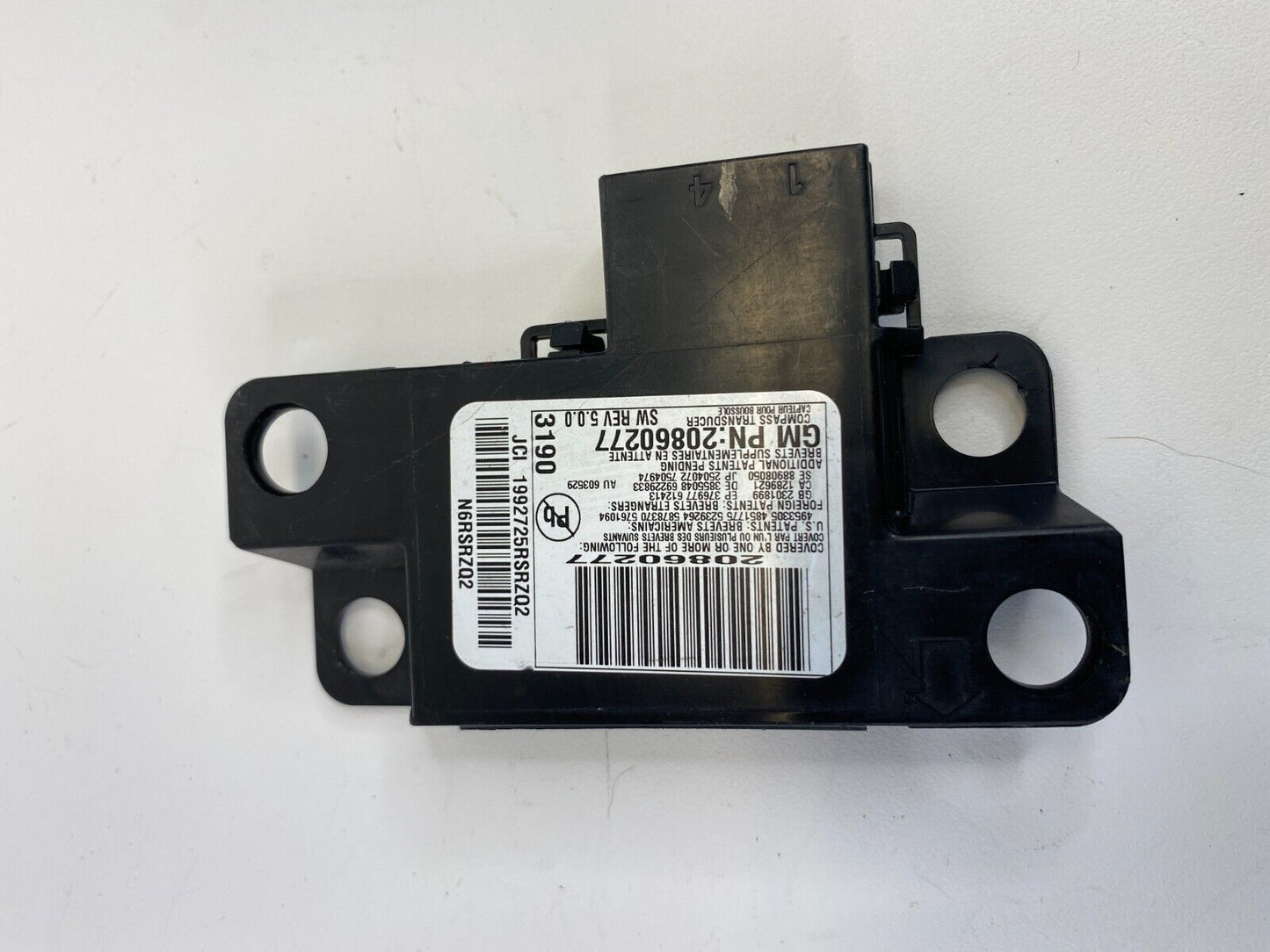 12-15 Chevrolet Captiva Sport Navigation Compass Control Module Unit 20860277