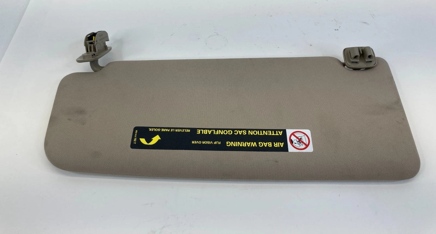 98-04 AUDI A6 SUNVISOR LEFT & RIGHT SUN VISOR SET CLOTH W/ HOMELINK 8E0010192T