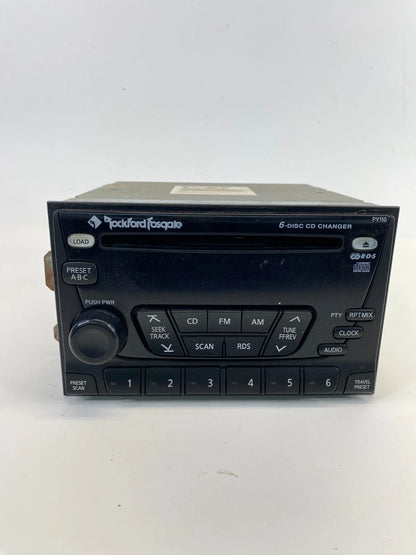 03 04 Nissan Xterra SE Radio Stereo 6 Disc CD Player Receiver 28185-7Z900 OEM