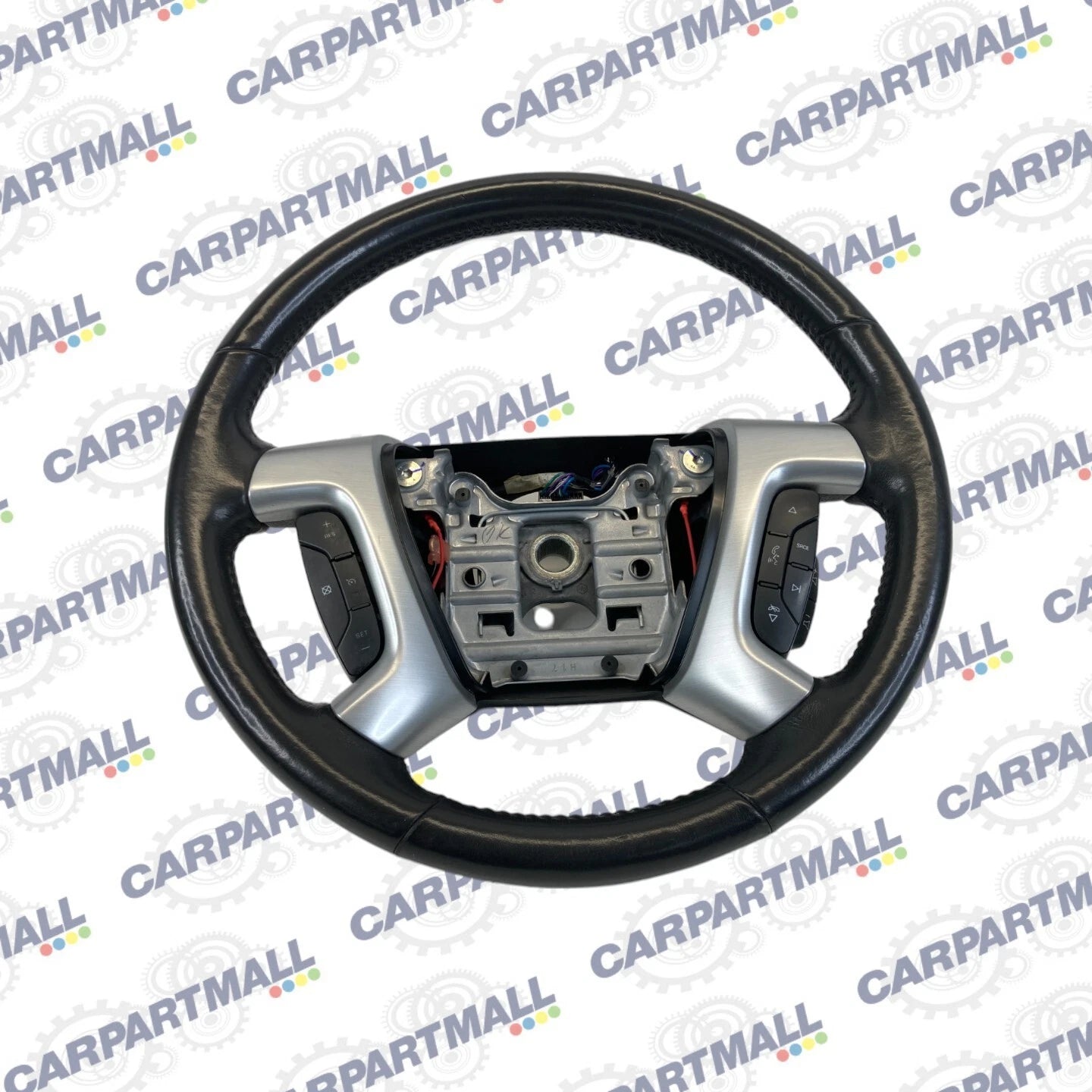 2009-2012 GMC ACADIA BUICK ENCLAVE STEERING WHEEL CRUISE CONTROL 25961516 BLACK