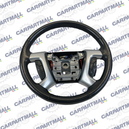2009-2012 GMC ACADIA BUICK ENCLAVE STEERING WHEEL CRUISE CONTROL 25961516 BLACK