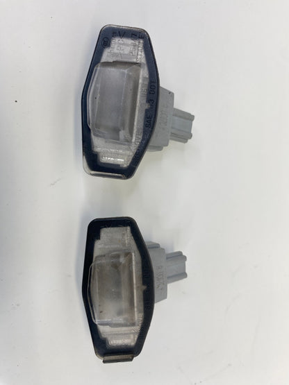2013-2015 Honda Civic Back Rear Trunk License Plate Light Lamp Set Pair OEM