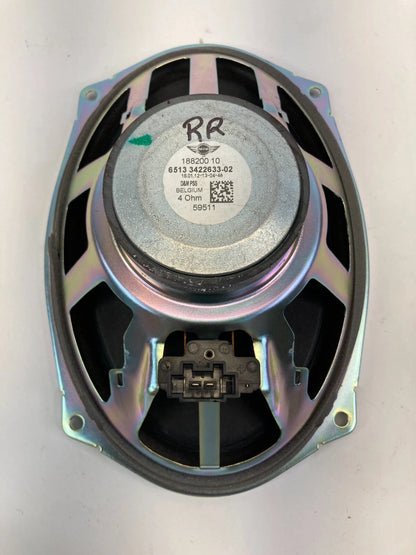 2007-2015 MINI COOPER REAR RIGHT SIDE QUARTER PANEL AUDIO SPEAKER OEM
