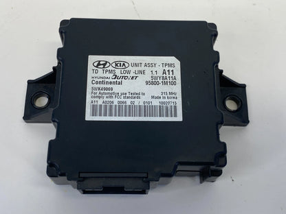 2010-2013 KIA FORTE TIRE PRESSURE MONITOR CONTROL MODULE UNIT COMPUTER TPMS
