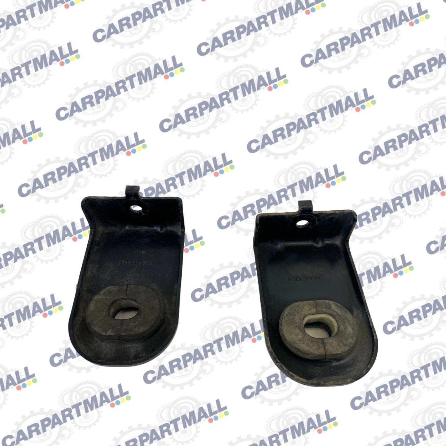 2007-2012 DODGE CALIBER UPPER RADIATOR MOUNT SUPPORT BRACKET PAIR B78AA247C8 OEM