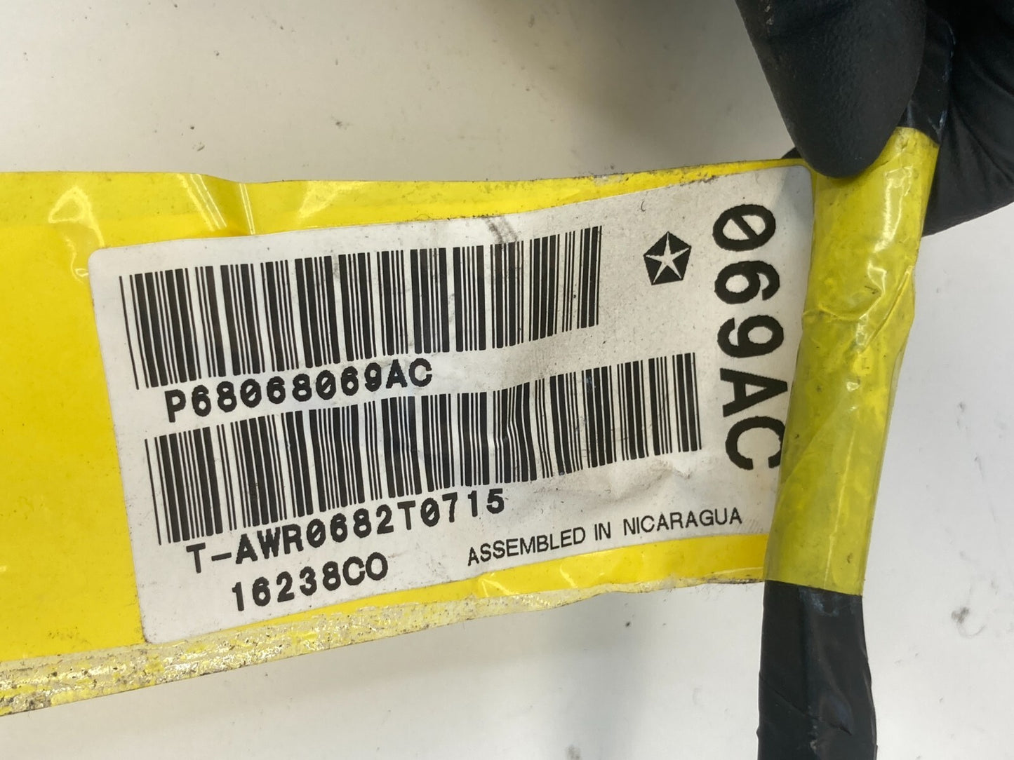 11-16 Chrysler Town & Country Rear Left Sliding Door Harness Wire P68068069AC