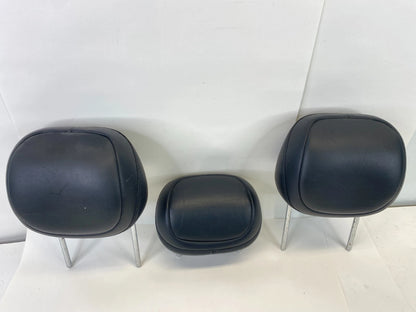 2013 13 DODGE DART REAR BACK SEAT HEADREST HEAD REST LH RH SET OF 3 LEATHER OEM
