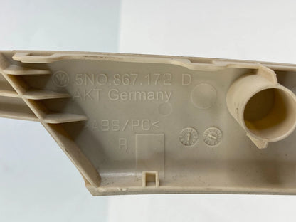 2010-2017 VOLKSWAGEN TIGUAN REAR RIGHT SIDE INTERIOR DOOR PULL HANDLE COVER OEM
