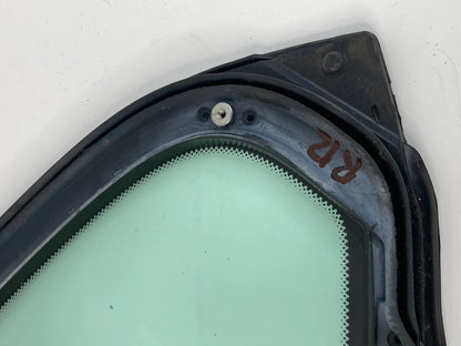 2003-2011 SAAB 9-3 REAR RIGHT DOOR WINDOW GLASS VENT QUARTER PANEL E143R-001025