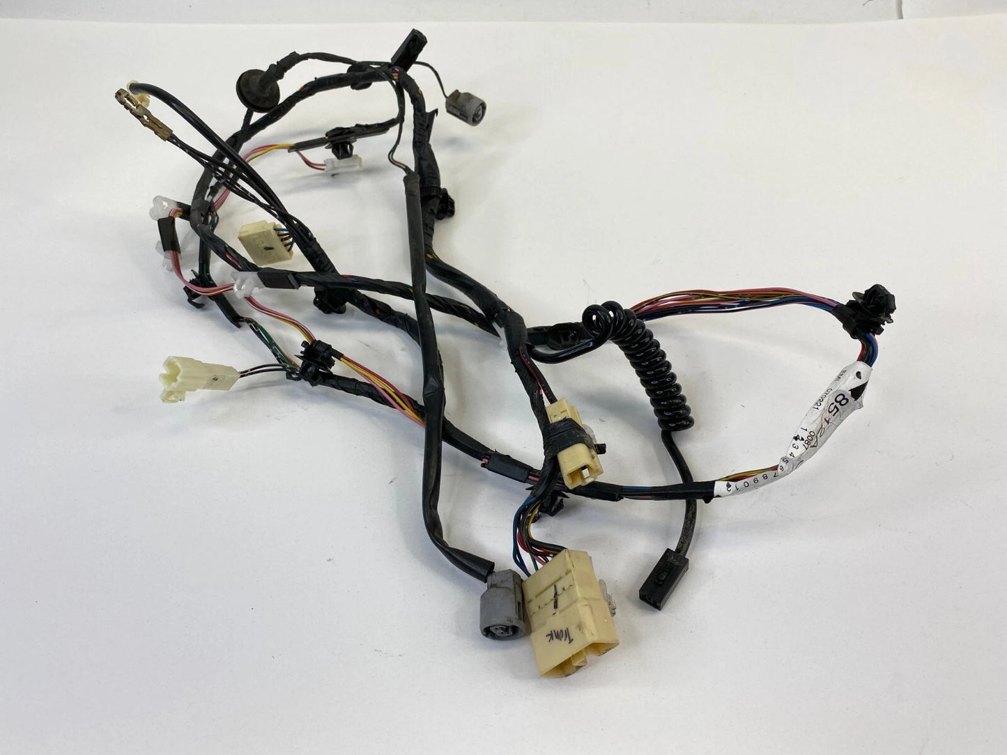 2007 2008 MITSUBISHI ENDEAVOR REAR TRUNK TAILGATE WIRING WIRE HARNESS 8512A681