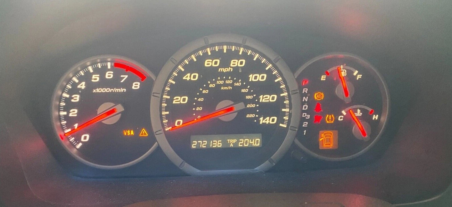 2006-2008 HONDA PILOT FWD SPEEDOMETER INSTRUMENT CLUSTER 78100-STW-A110 272K