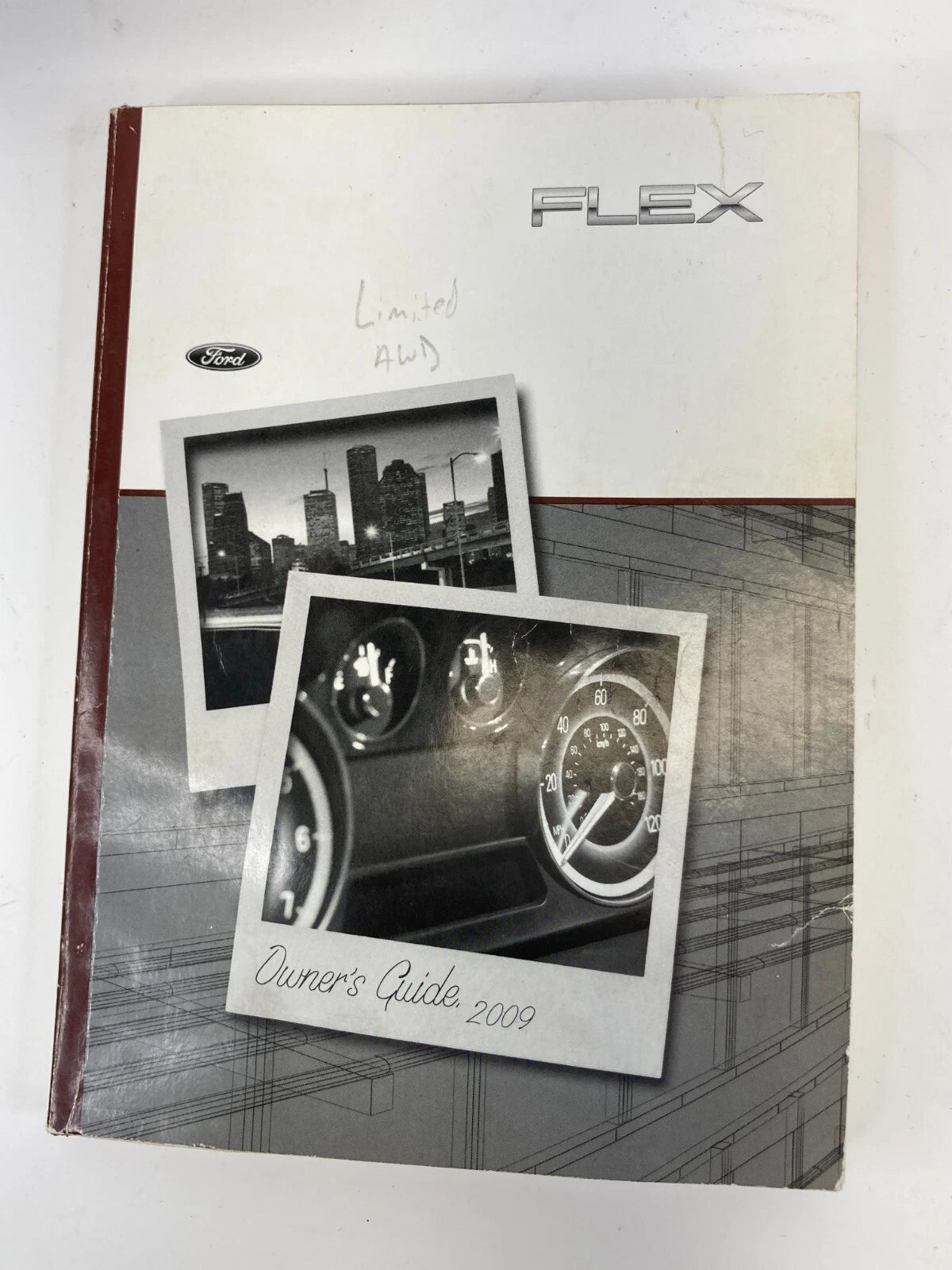 2009 FORD FLEX OWNERS OWNER´S MANUAL WARRANTY GUIDE NAVIGATION SYSTEM CASE OEM