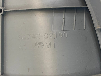 09-13 TOYOTA MATRIX REAR LEFT TRUNK WALL ACCESS DOOR TRIM COVER PANEL 6474602100