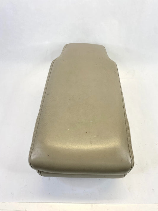 2003-2011 LINCOLN TOWN CAR CENTER CONSOLE ARMREST COVER LID W/ STORAGE TAN OEM