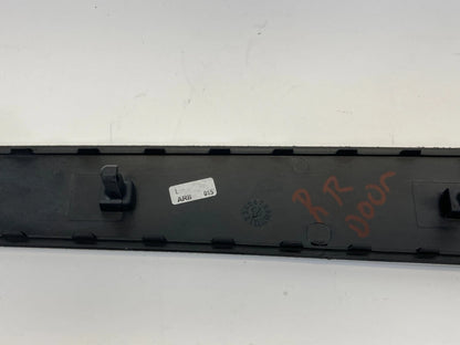 2013-2016 AUDI A4 QUATTRO REAR RIGHT SIDE DOOR MOLDING TRIM BEZEL 8K0867420 OEM