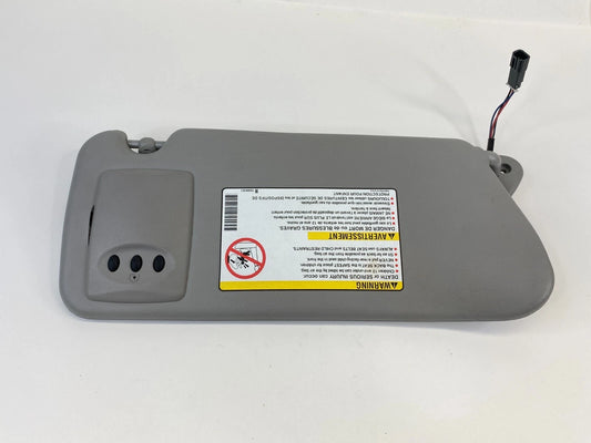 2004-2008 CADILLAC SRX ROOF LEFT SUNVISOR SUN VISOR SHADE W/ GARAGE DOOR OPENER