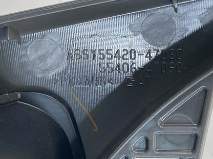 10-15 TOYOTA PRIUS CENTER CONSOLE CUP HOLDER W SCREEN RADIO BEZEL TRIM PANEL OEM