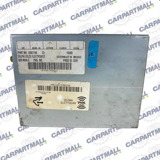 2005-2007 BUICK TERRAZA SATELLITE RADIO RECEIVER MODULE UNIT 10367164 OEM