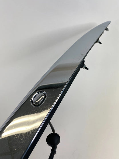 07 08 INFINITI G35 08-13 G37 SEDAN TRUNK LID CHROME MOLDING BEZEL NON CAMERA