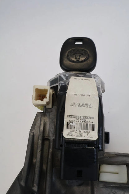 2007-2011 TOYOTA CAMRY IGNITION LOCK CYLINDER SWITCH ASSY W/ KEY 89783-06020 OEM