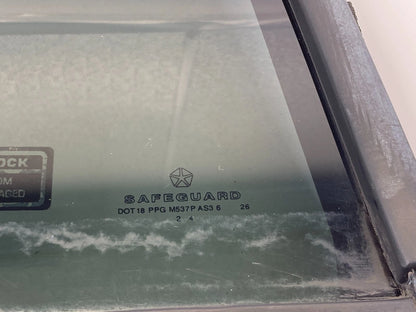 1993-1998 JEEP GRAND CHEROKEE REAR LEFT SIDE DOOR QUARTER WINDOW GLASS FIXED OEM