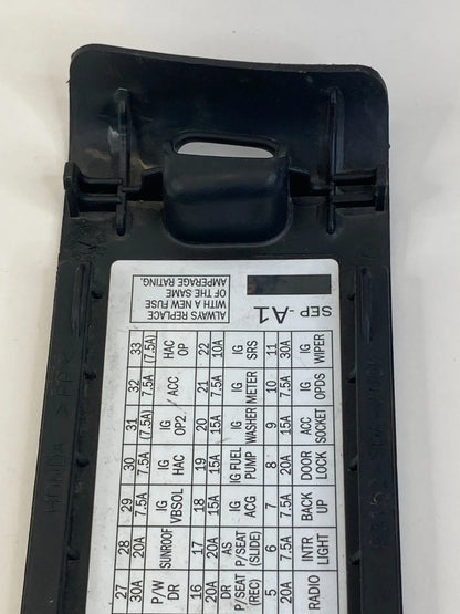 2004-2008 Acura TL Interior Cabin Fuse Box Cover Bezel Trim 83162SDAA000 OEM