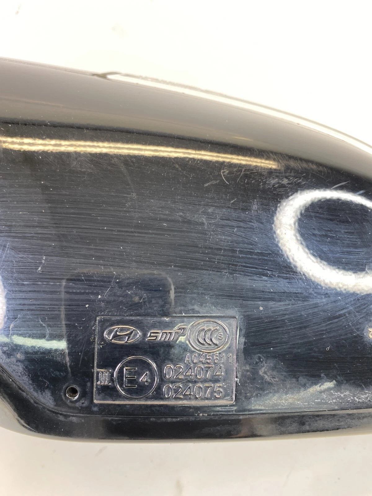 2013-2016 HYUNDAI SANTA FE LEFT SIDE VIEW DOOR MIRROR W/ TURN SIGNAL 87610-B8040