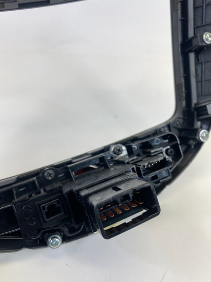 12-17 Hyundai Accent Dash Radio Bezel Trim Bezel w/ Hazzard Switch Button OEM