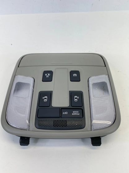 2015-2018 KIA SEDONA ROOF OVERHEAD CONSOLE DOME MAP LIGHT W/ SLIDING DOOR SWITCH