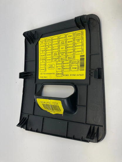 2015 2016 Kia Forte 1.8L L4 Dashboard Lower Left Side OBD Fuse Box Trim Cover