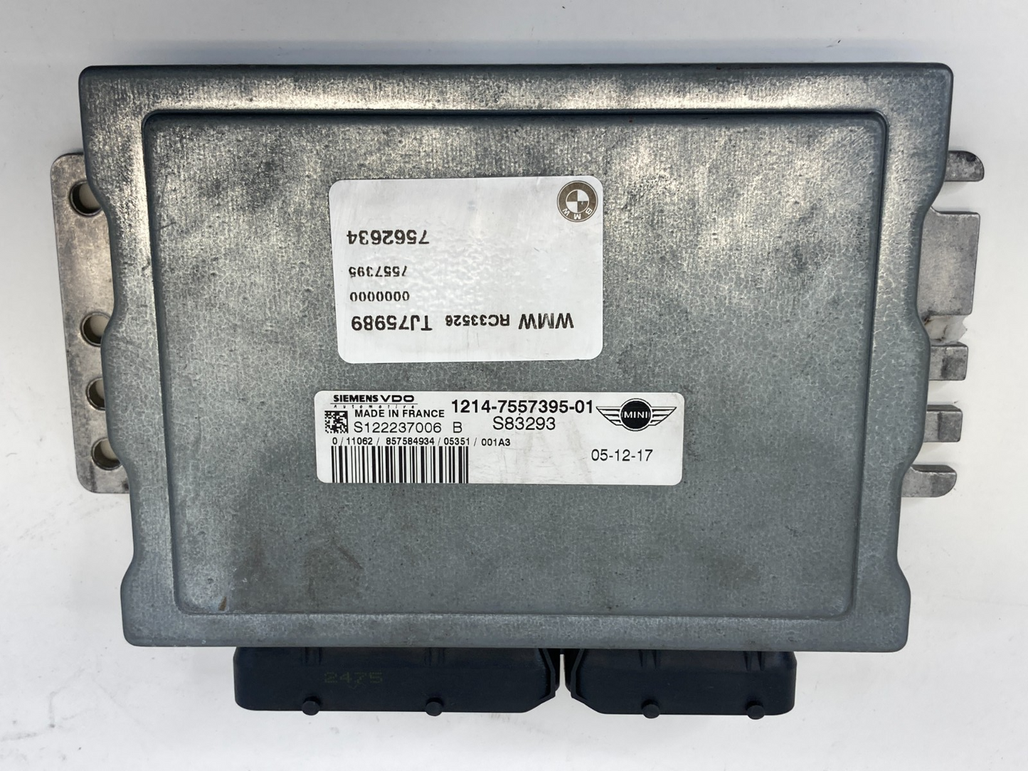 2005-2008 Mini Cooper 1.6L L4 ECU ECM Engine Control Module Unit 12-14-7-557-395