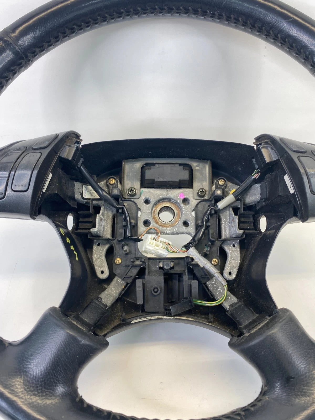 2003-2007 HONDA ACCORD STEERING WHEEL W/ CRUISE AUDIO CONTROL TRIM SWITCHES OEM