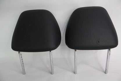 2007-2011 HONDA CRV FRONT HEADREST PAIR BLACK LEATHER LEFT RIGHT OEM