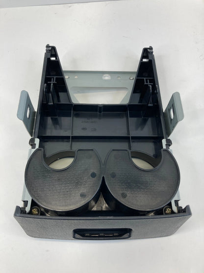 2001-2004 NISSAN PATHFINDER REAR CENTER CONSOLE DUAL CUP HOLDER ASSEMBLY OEM